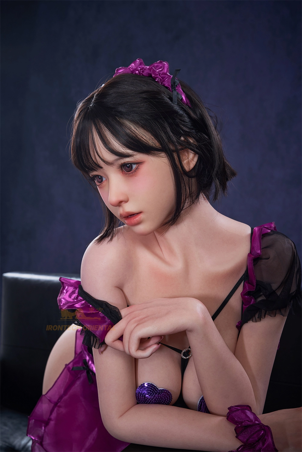 Irontech Oriental Series 153cm( 5ft) Silicone Sex Doll Lina, A3 ROS MAX Mouth, Silk Glow Skin