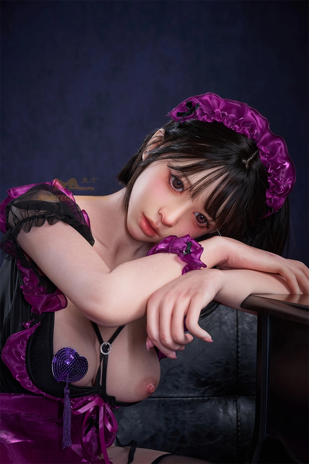 Irontech Oriental Series 153cm( 5ft) Silicone Sex Doll Lina, A3 ROS MAX Mouth, Silk Glow Skin
