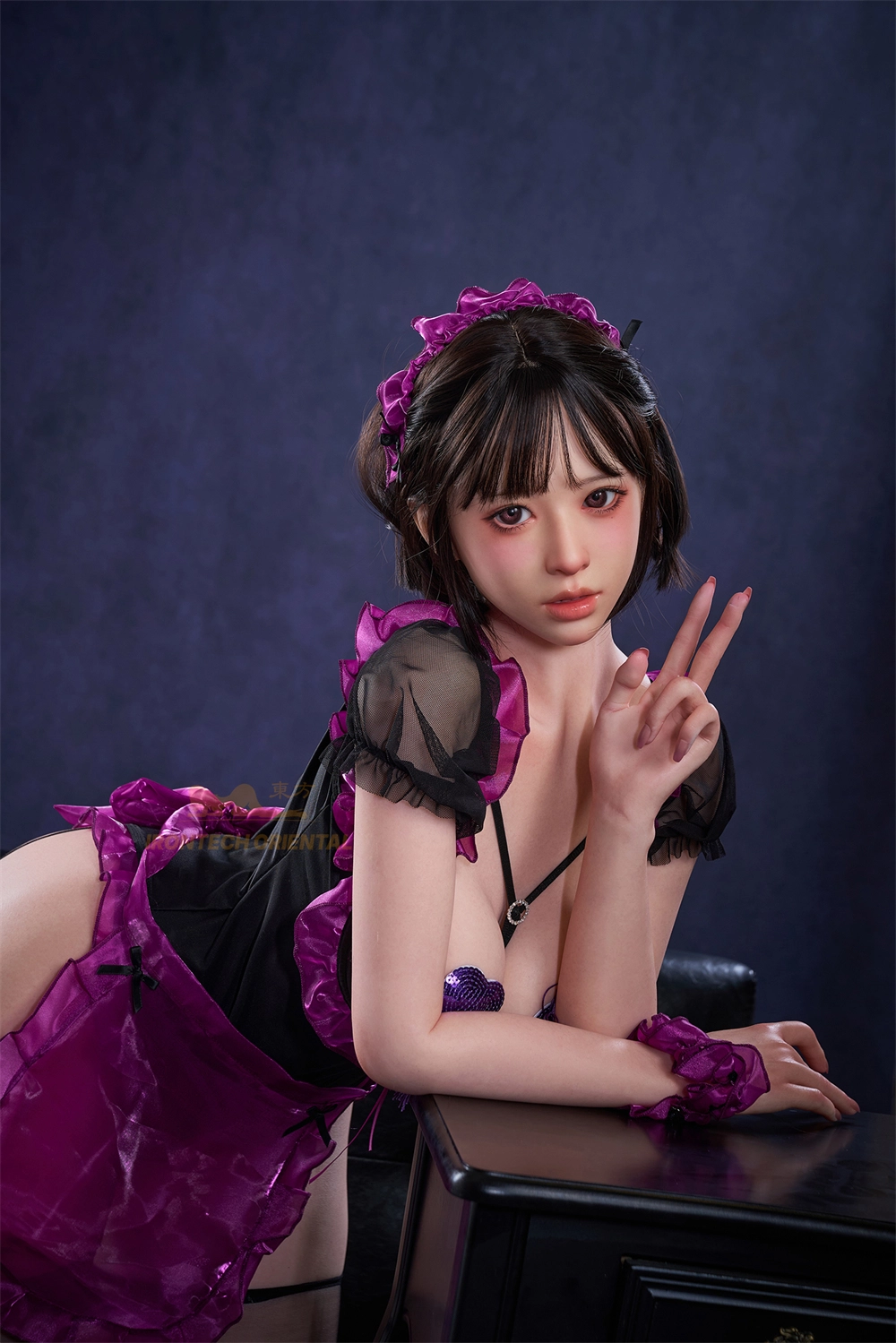 Irontech Oriental Series 153cm( 5ft) Silicone Sex Doll Lina, A3 ROS MAX Mouth, Silk Glow Skin