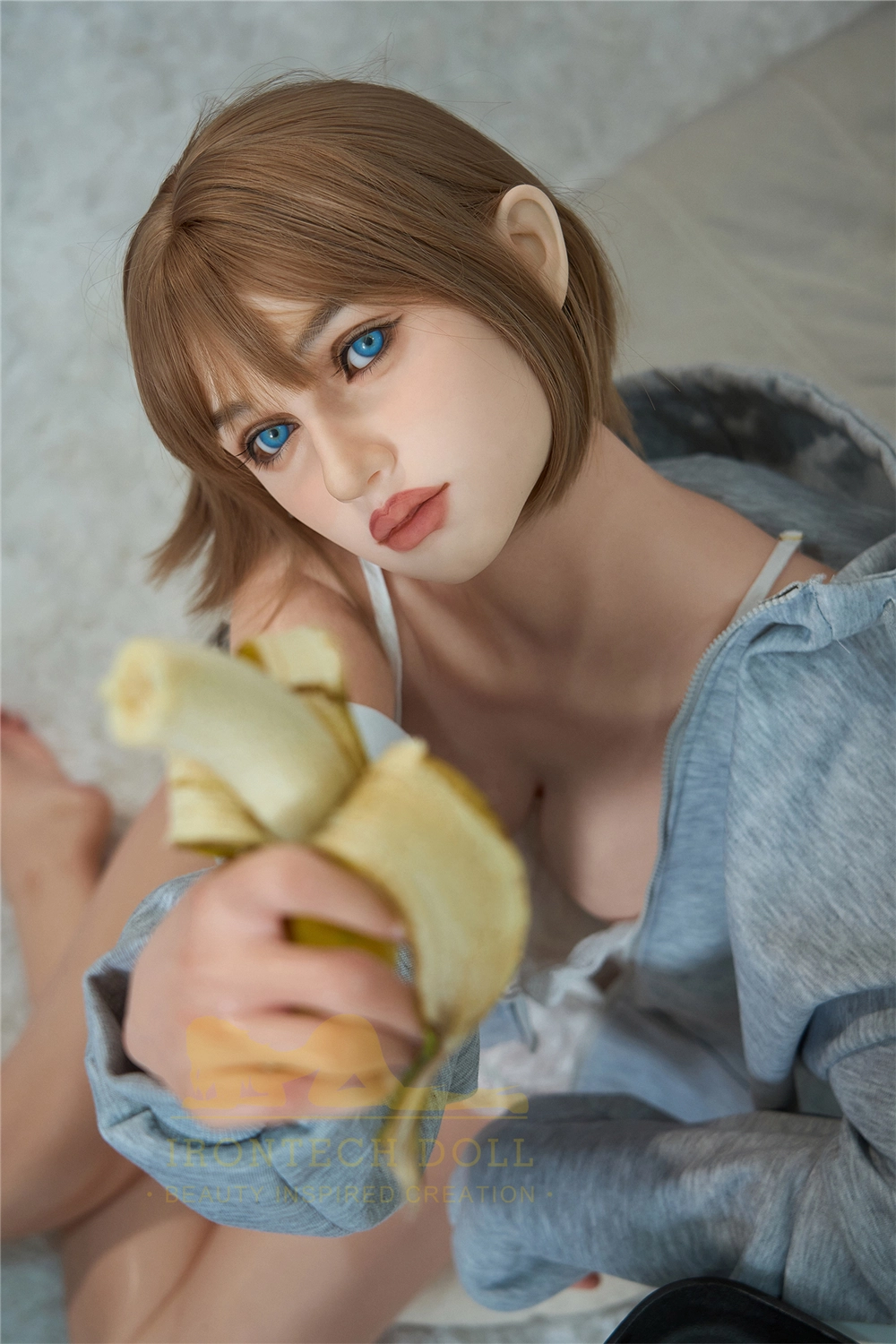 Irontech 166cm (5ft5) Silicone Sex Doll Head#S45