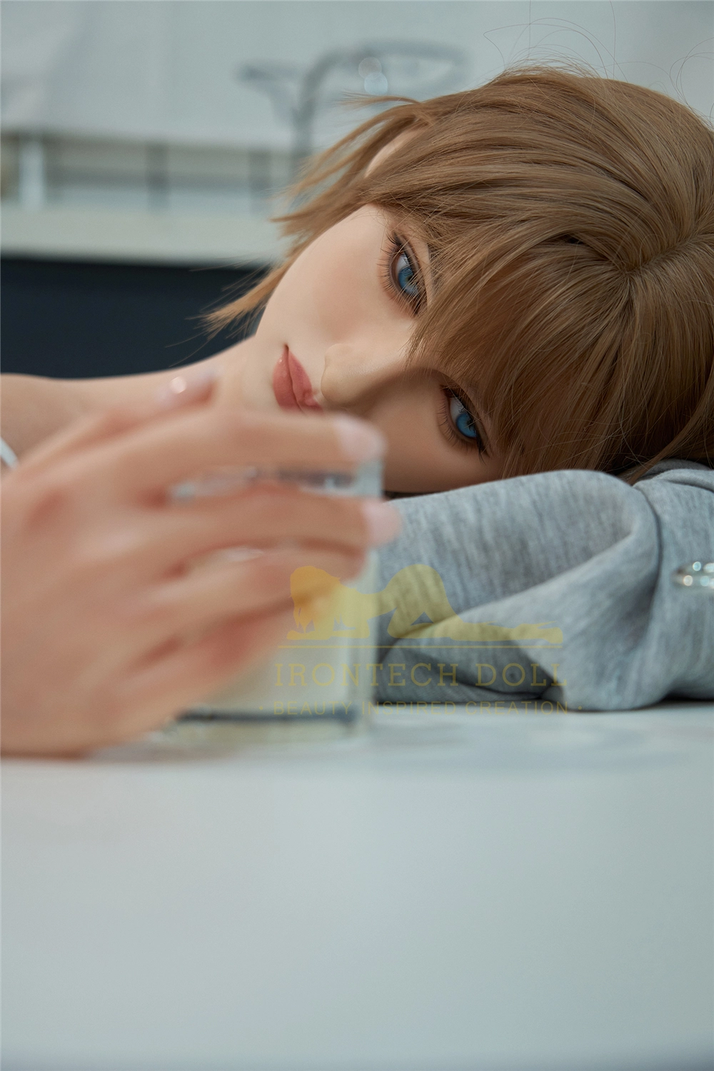 Irontech 166cm (5ft5) Silicone Sex Doll Head#S45