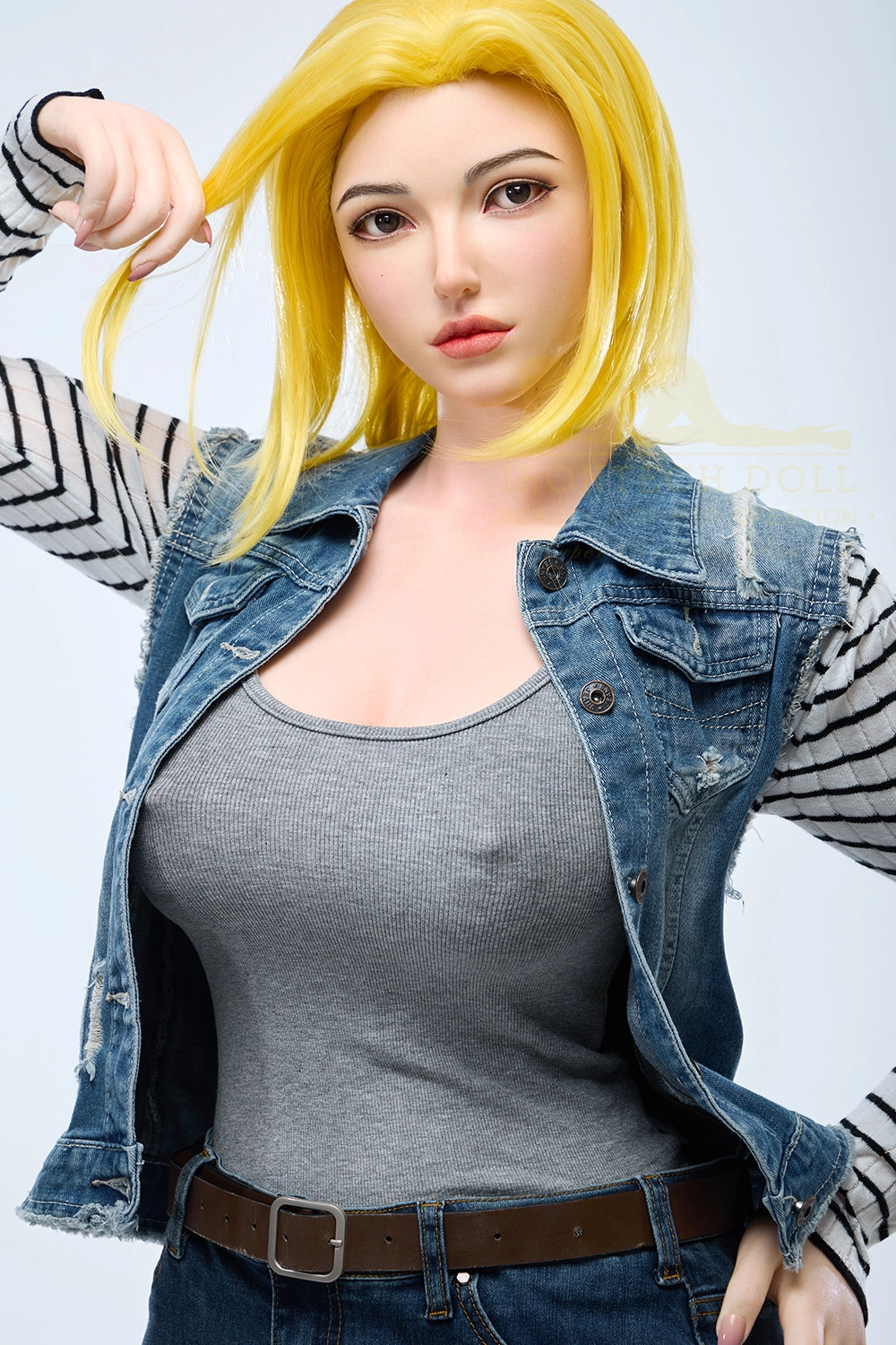 Irontech 159cm (5ft2) Silicone Sex Doll Joline, Head#S41