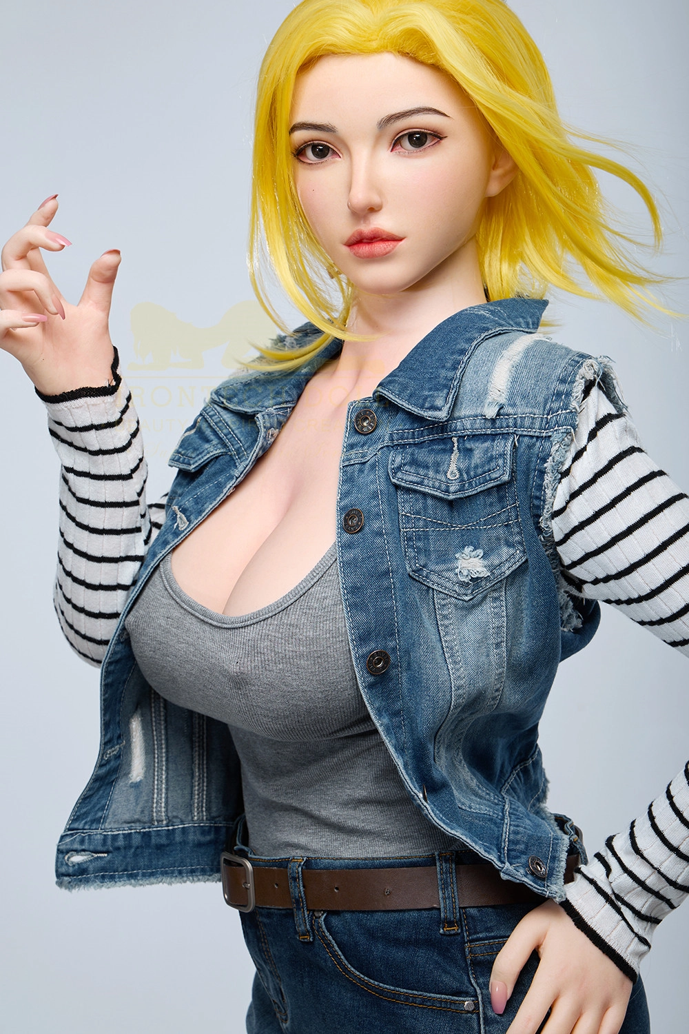 Irontech 159cm (5ft2) Silicone Sex Doll Joline, Head#S41