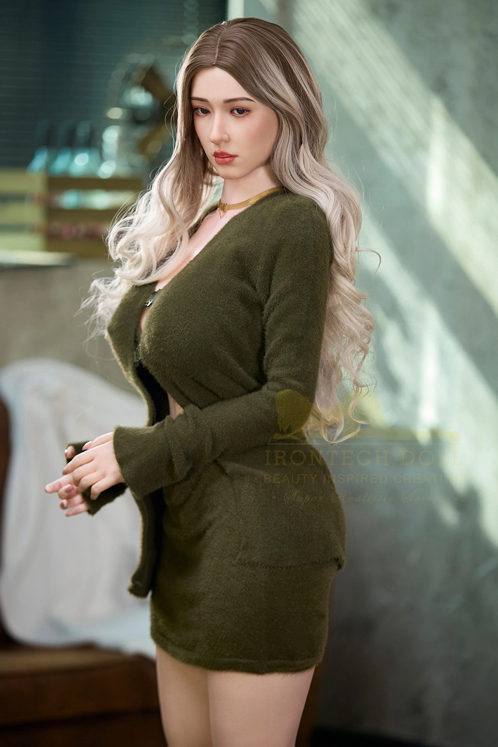 Irontech 159cm (5ft2) Silicone Sex Doll Betty, Head S7