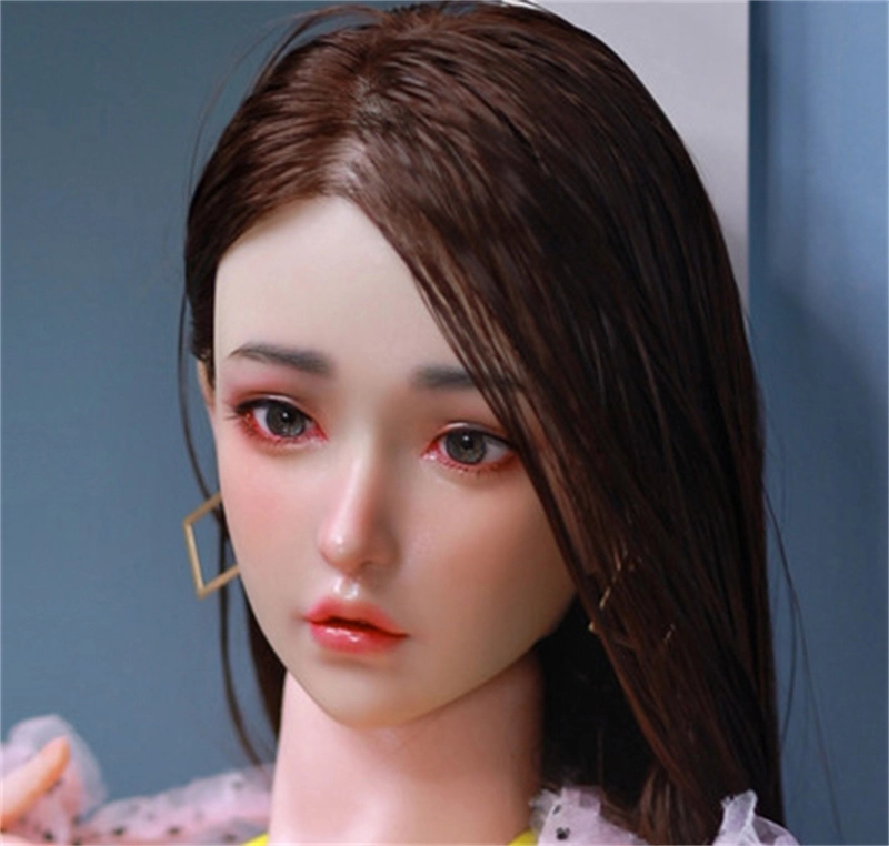 JYDOLL Real Silicone Oral Sex Doll Head