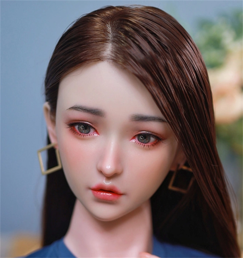 JYDOLL Real Silicone Oral Sex Doll Head