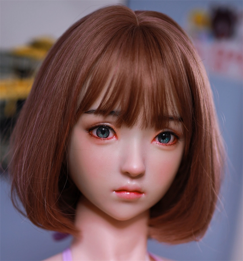 JYDOLL Real Silicone Sex Doll Head