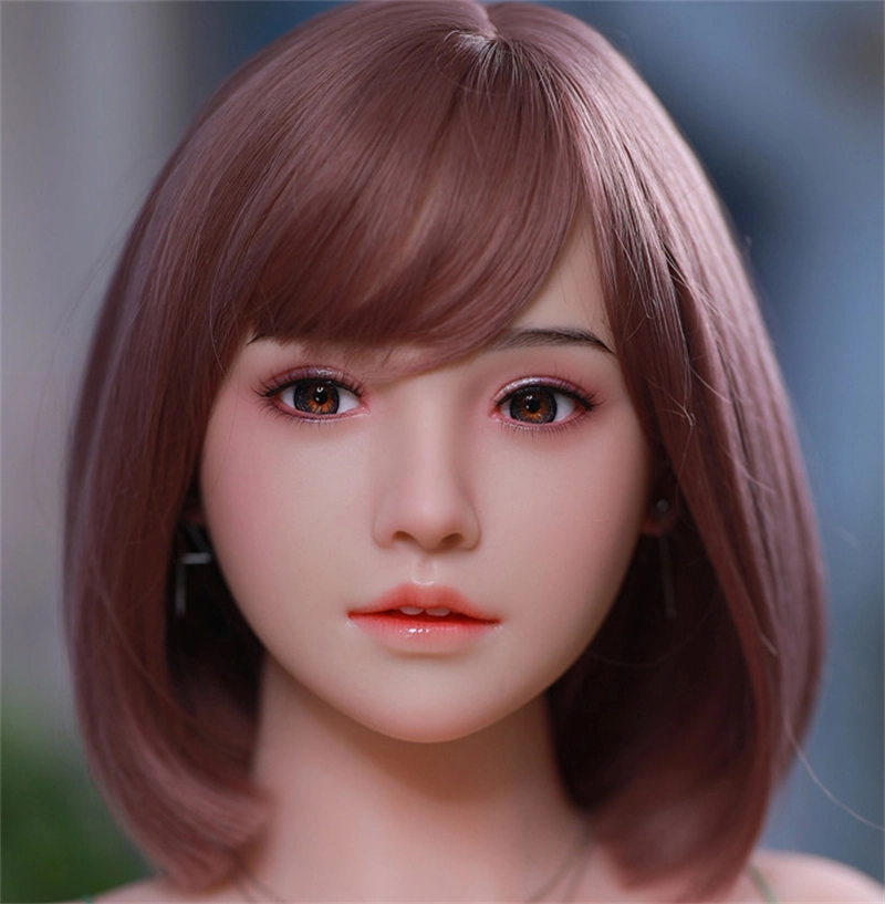 JYDOLL Real Silicone Oral Sex Doll Head