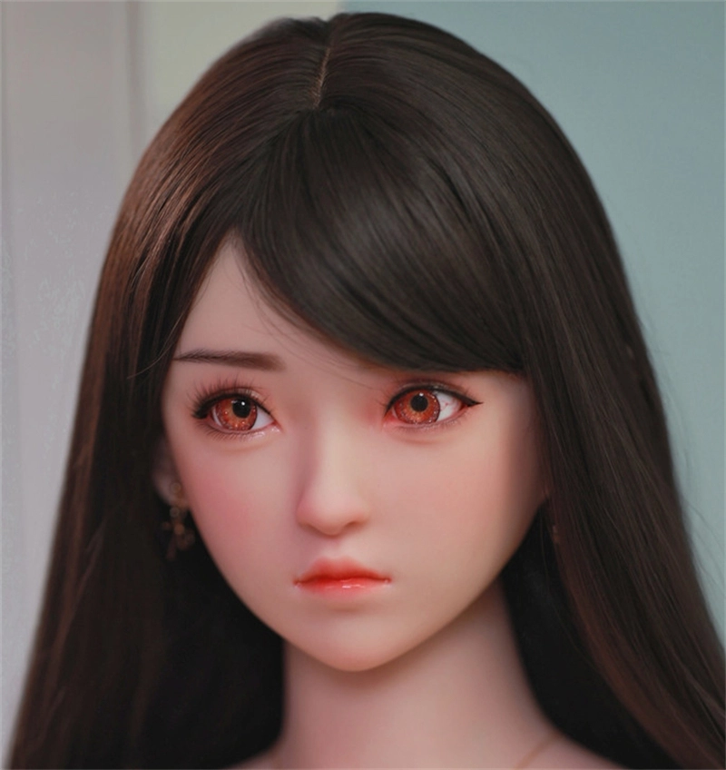 JYDOLL Real Silicone Sex Doll Head