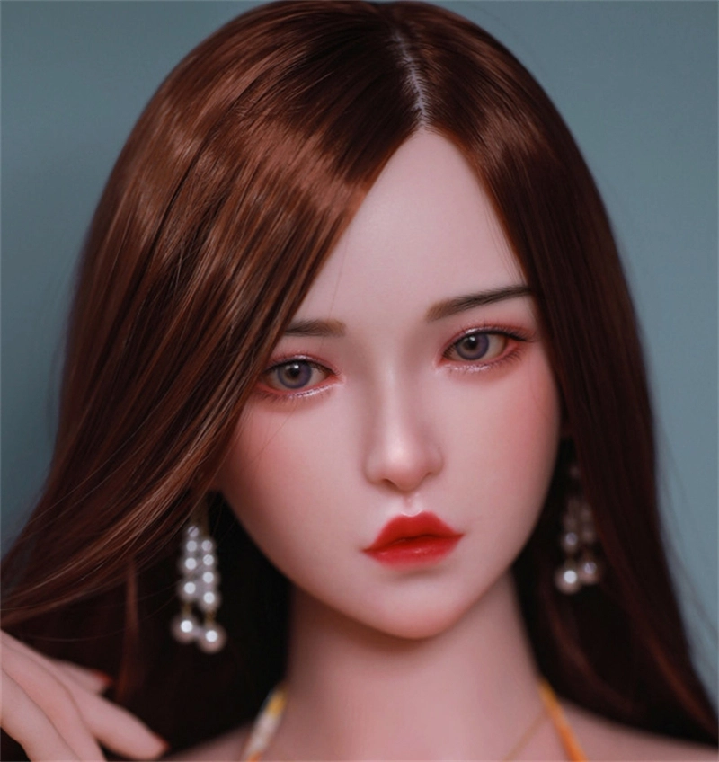 JYDOLL Real Silicone Oral Sex Doll Head