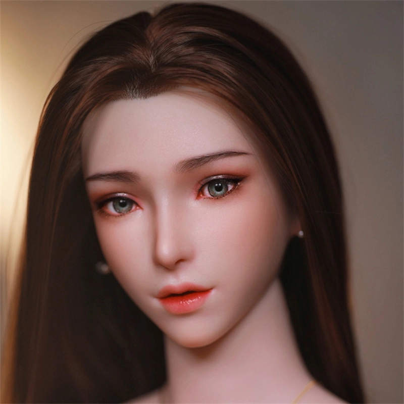 JYDOLL Real Silicone Sex Doll Head