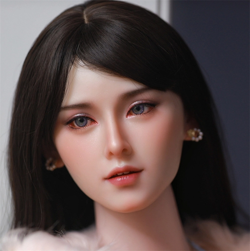 JYDOLL Real Silicone Sex Doll Head