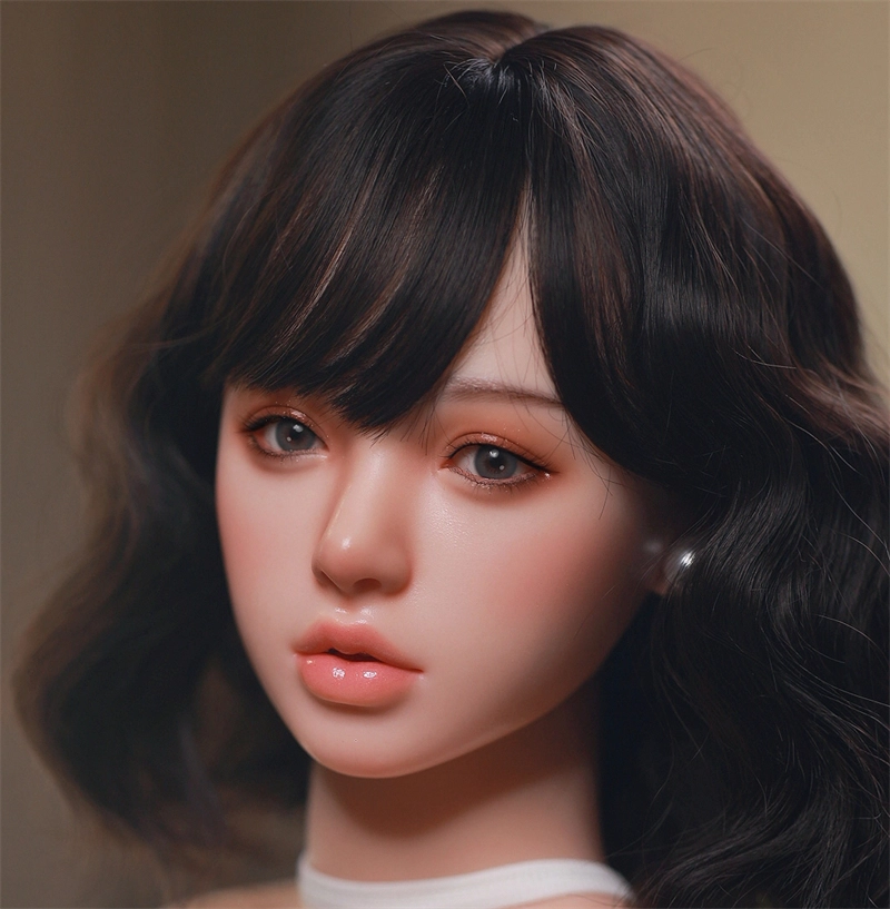 JYDOLL Real Silicone Oral Sex Doll Head