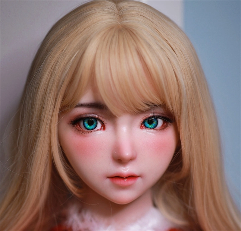 JYDOLL Real Silicone Oral Sex Doll Head