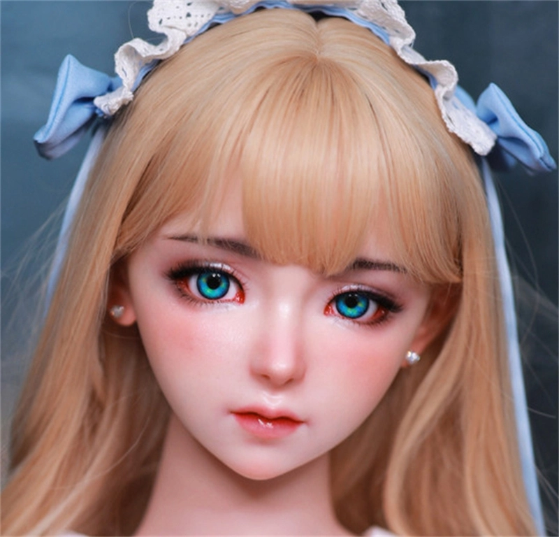 JYDOLL Real Silicone Oral Sex Doll Head