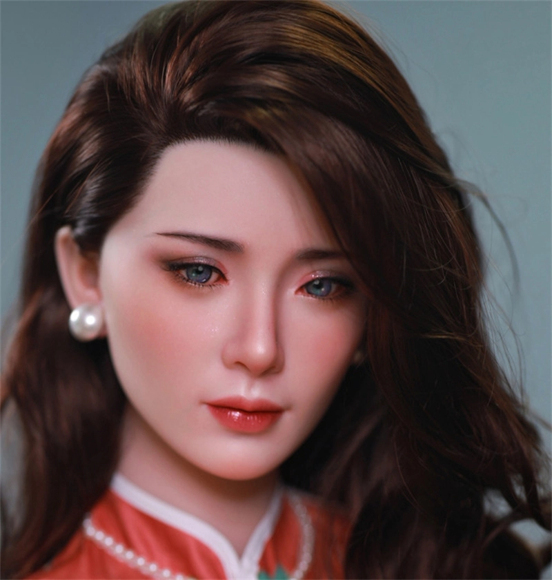 JYDOLL Real Silicone Sex Doll Head