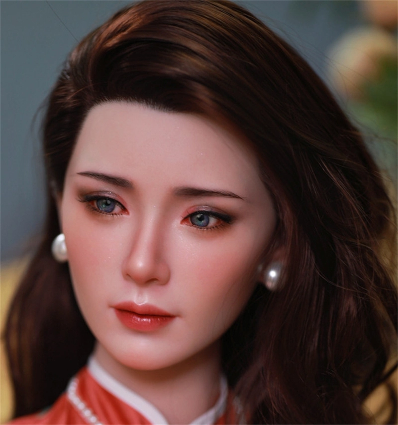 JYDOLL Real Silicone Sex Doll Head