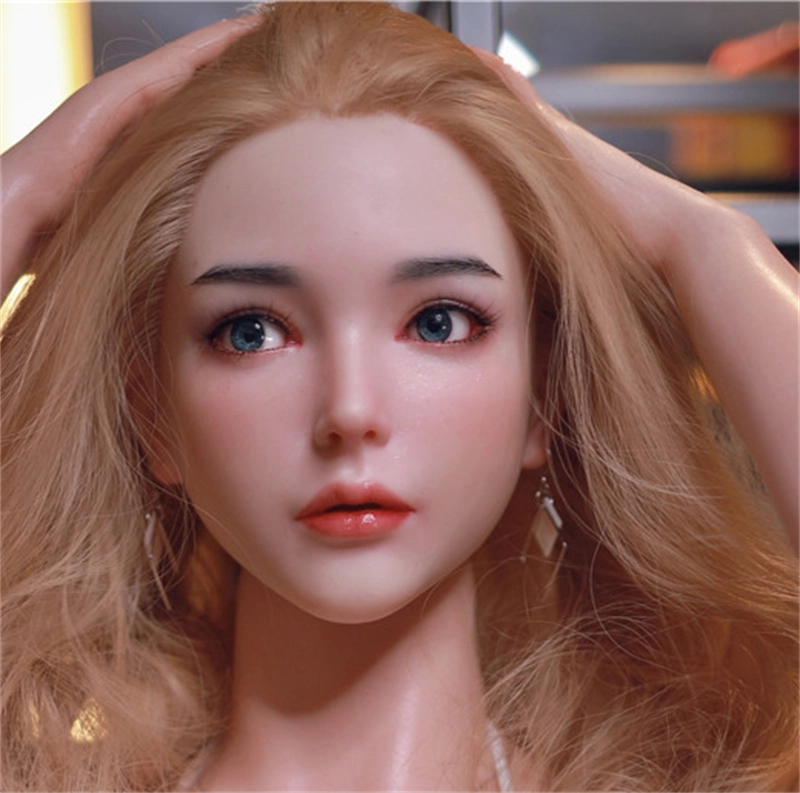 JYDOLL Real Silicone Sex Doll Head