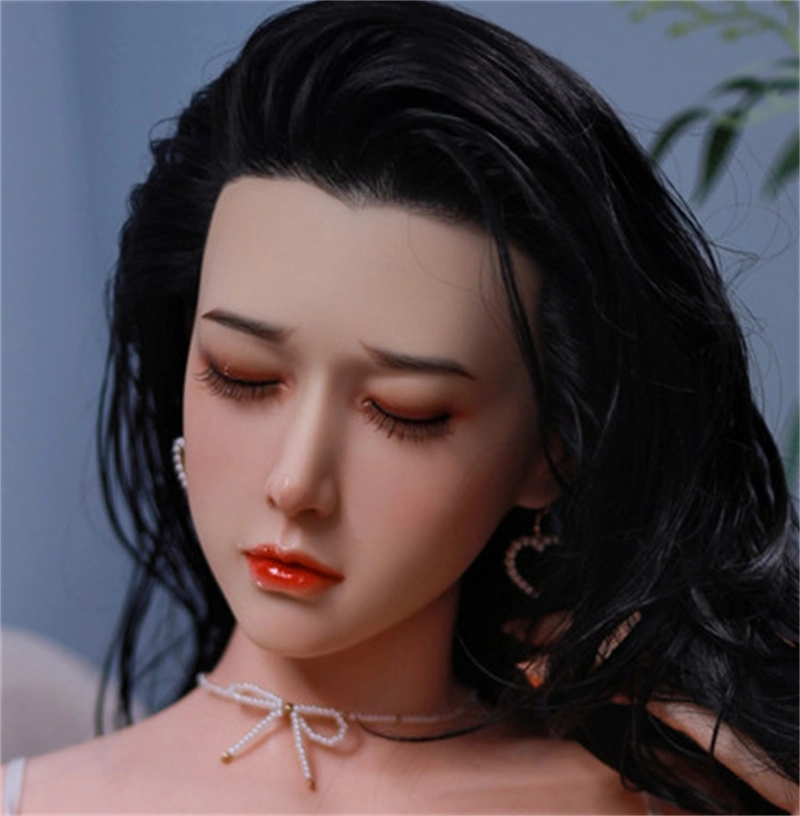 JYDOLL Real Silicone Sex Doll Head