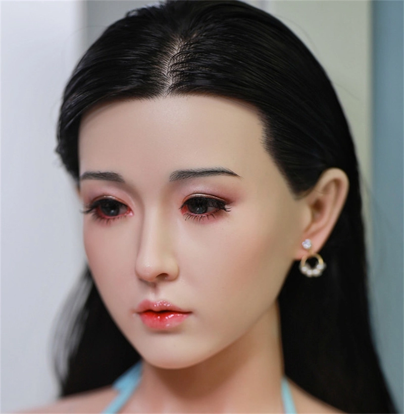 JYDOLL Real Silicone Sex Doll Head