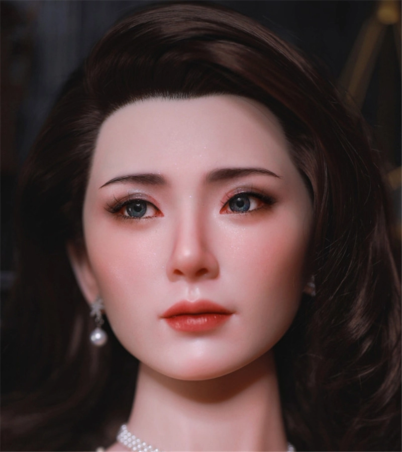 JYDOLL Real Silicone Sex Doll Head