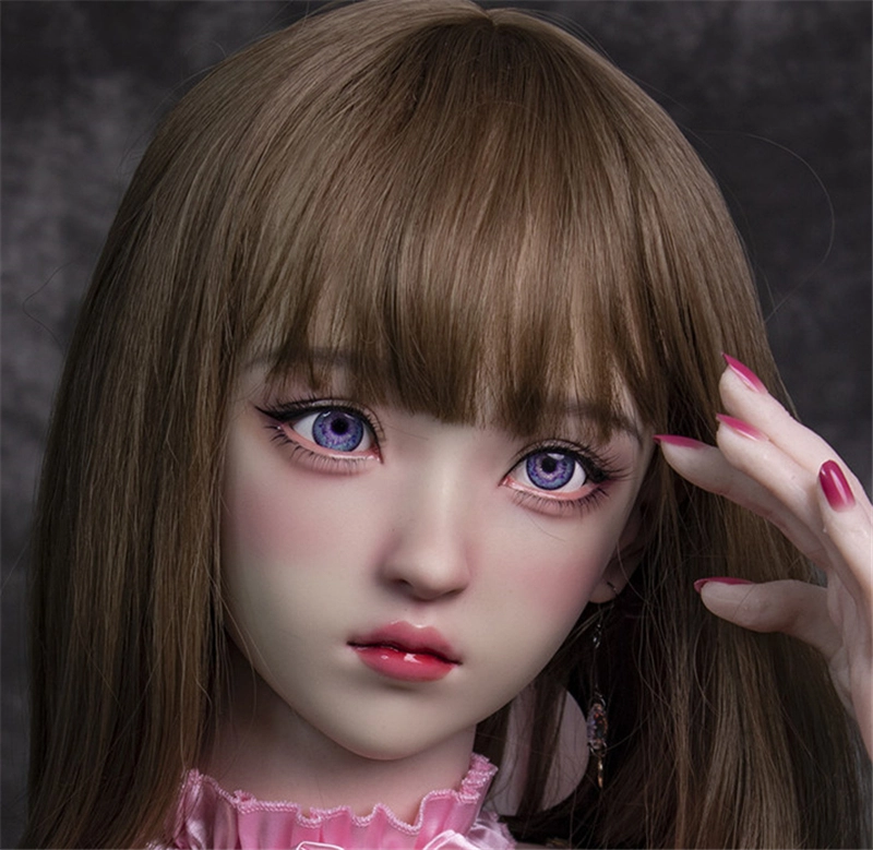 JYDOLL Real Silicone Sex Doll Head