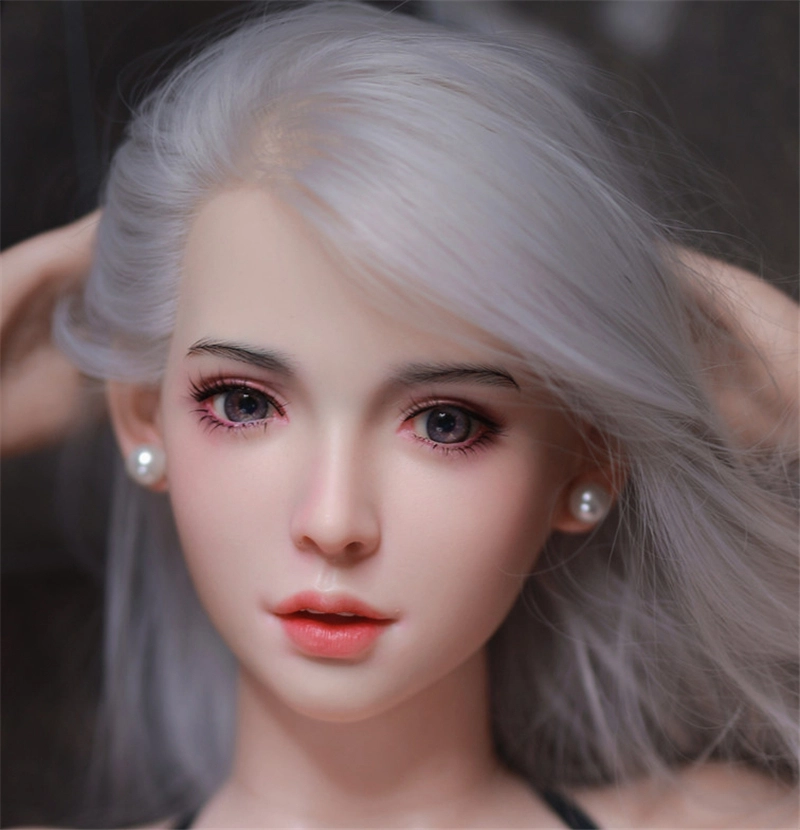 JYDOLL Real Silicone Sex Doll Head