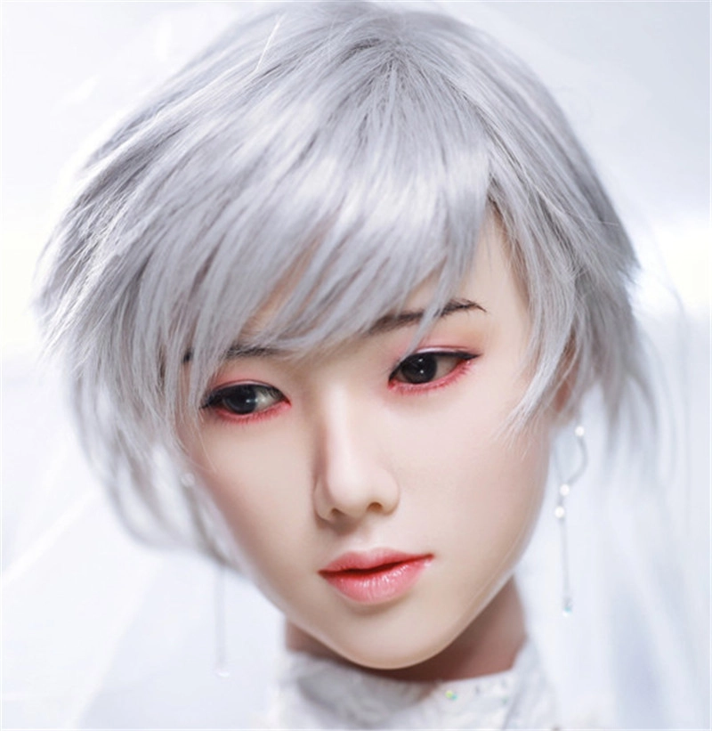 JYDOLL Real Silicone Sex Doll Head