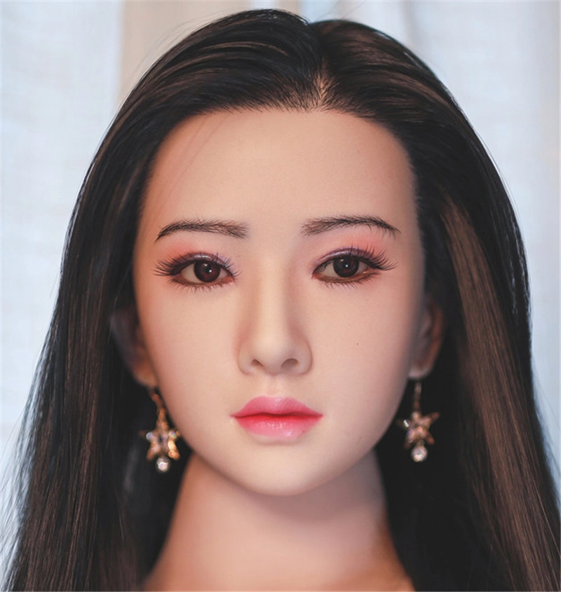 JYDOLL Real Silicone Sex Doll Head