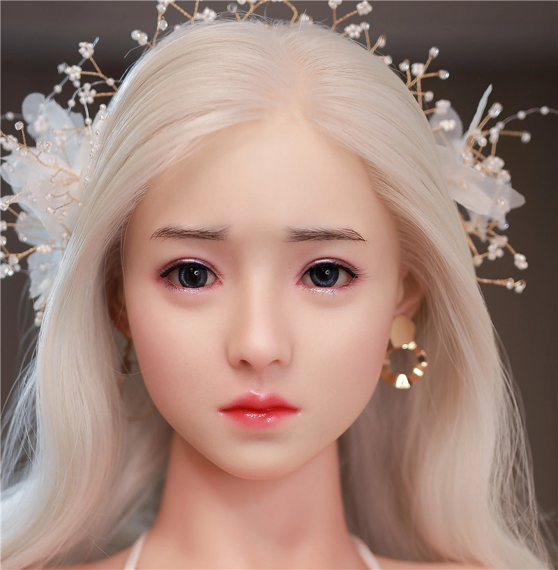 JYDOLL Real Silicone Sex Doll Head