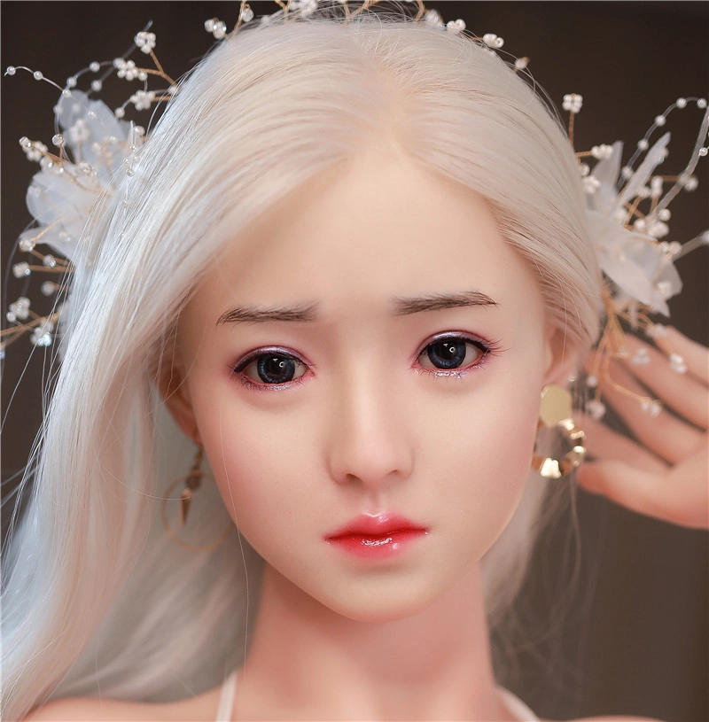 JYDOLL Real Silicone Sex Doll Head