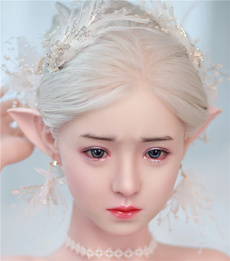JYDOLL Real Silicone Sex Doll Head