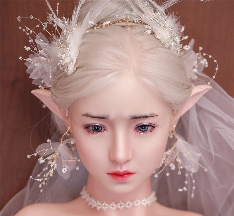 JYDOLL Real Silicone Sex Doll Head