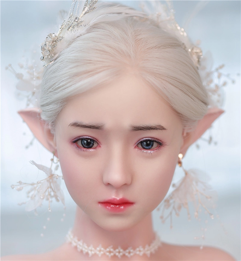 JYDOLL Real Silicone Sex Doll Head