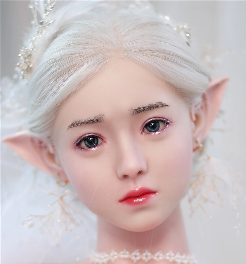 JYDOLL Real Silicone Sex Doll Head
