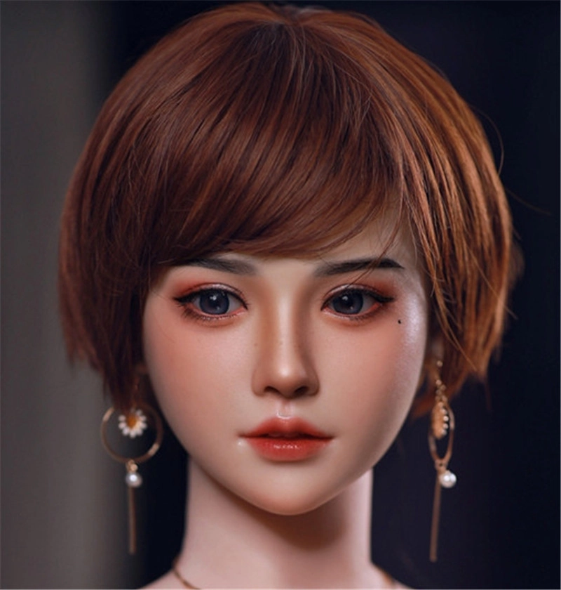 JYDOLL Real Silicone Oral Sex Doll Head