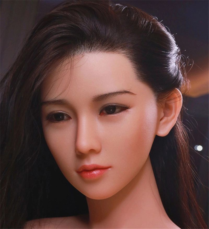 JYDOLL Real Silicone Sex Doll Head