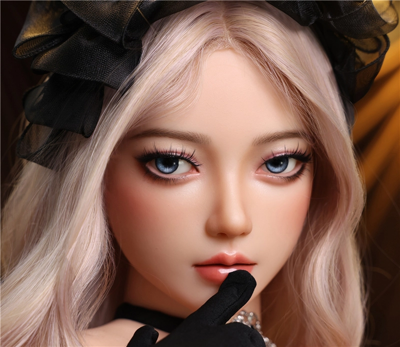 JY2.0 ROS Mouth Real Silicone Sex Doll Head Ruoxi