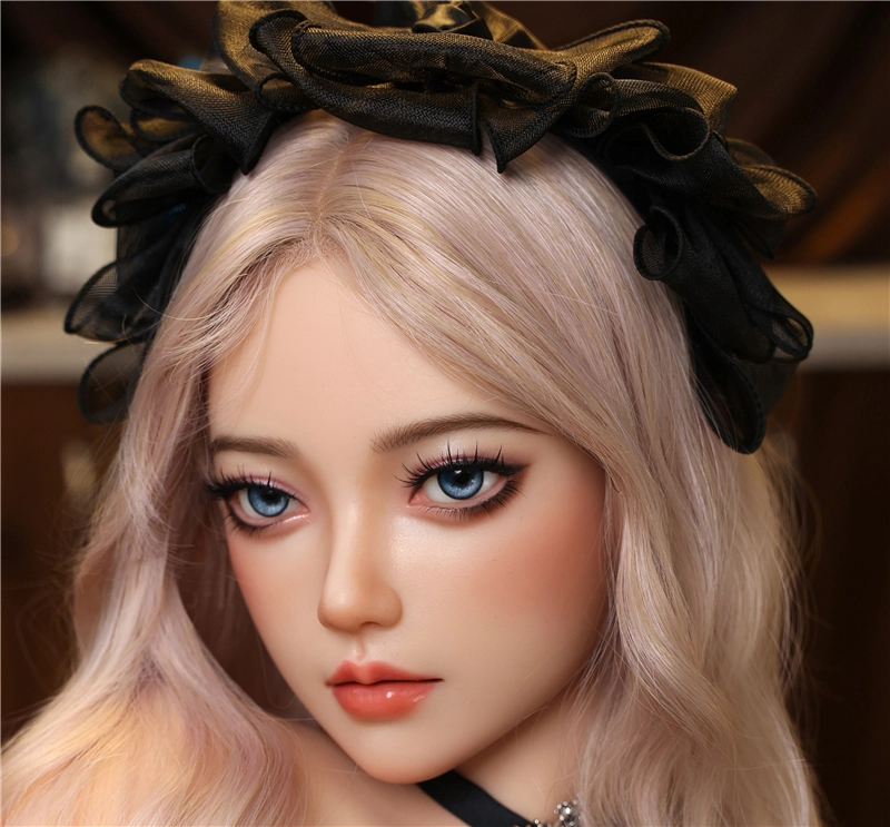 JY2.0 ROS Mouth Real Silicone Sex Doll Head Ruoxi