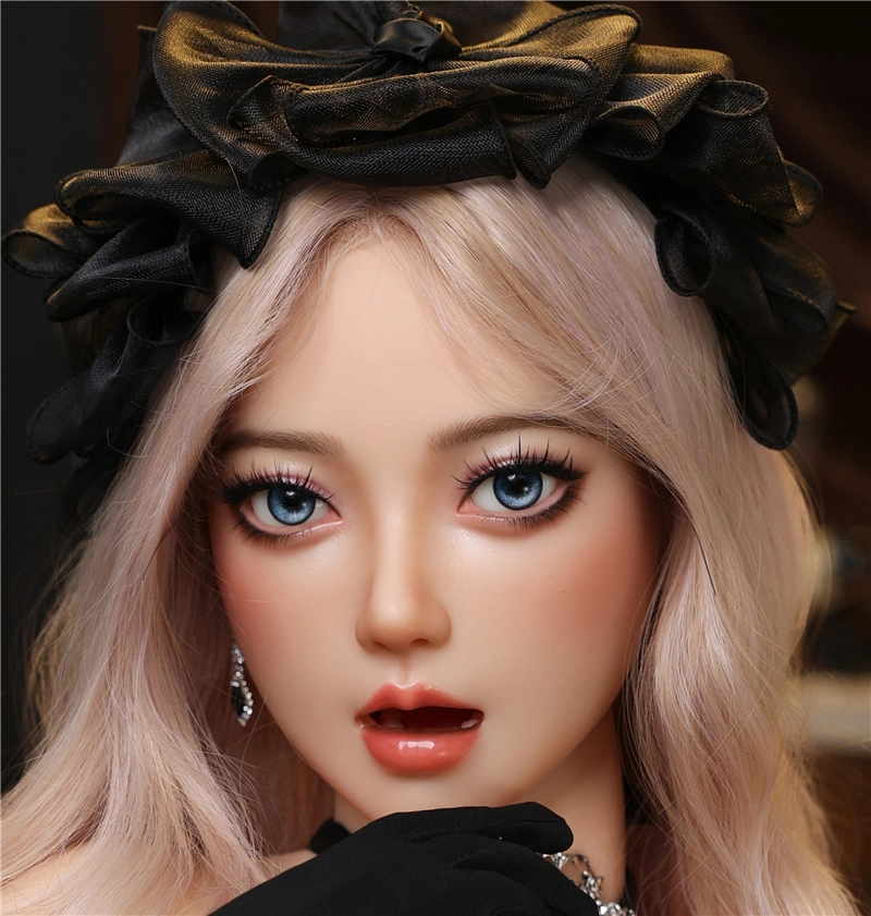 JY2.0 ROS Mouth Real Silicone Sex Doll Head Ruoxi