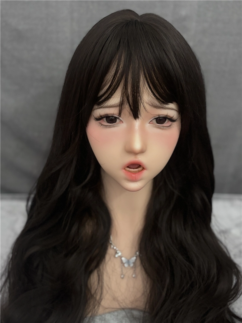ROS Mouth Real Silicone Sex Doll Head LS02