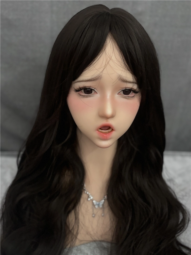 ROS Mouth Real Silicone Sex Doll Head LS02