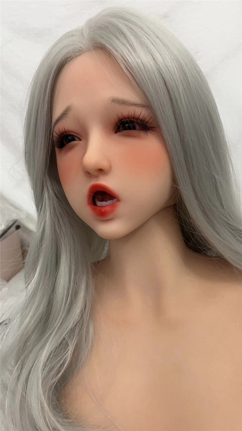 ROS Mouth Real Silicone Sex Doll Head LS02