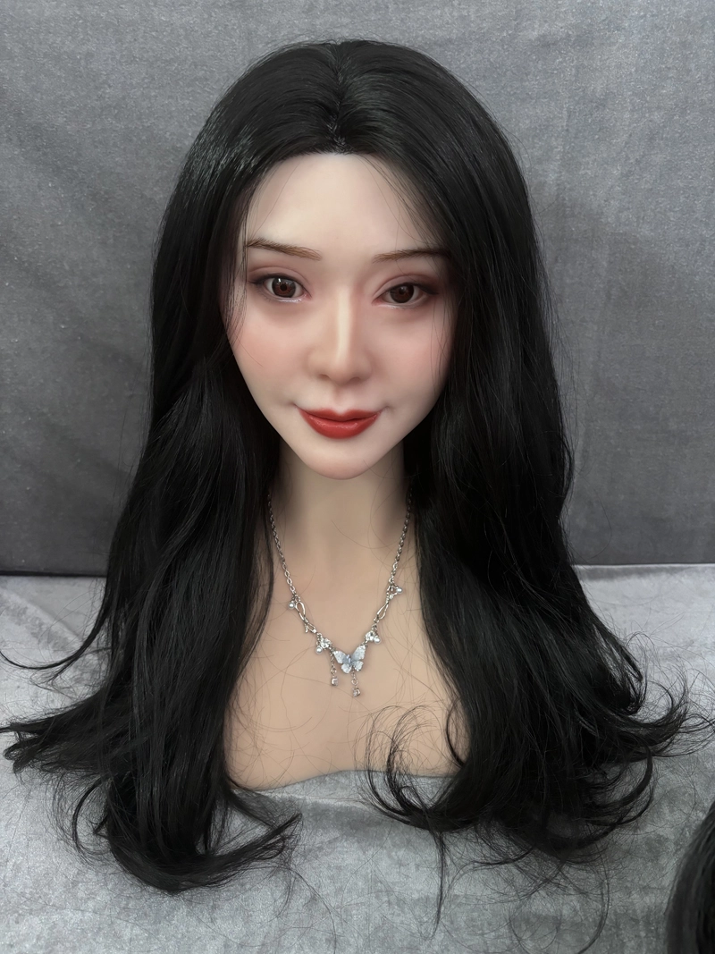 ROS Mouth Real Silicone Sex Doll Head LS01