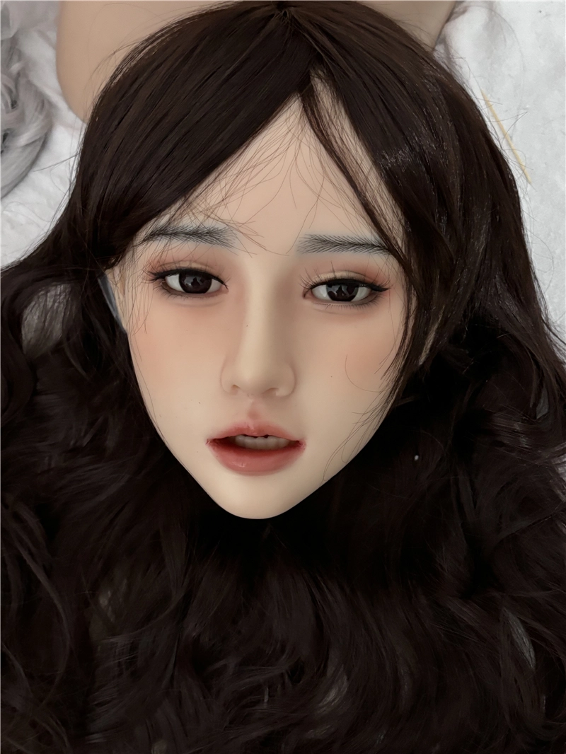 ROS Mouth Real Silicone Sex Doll Head LS06