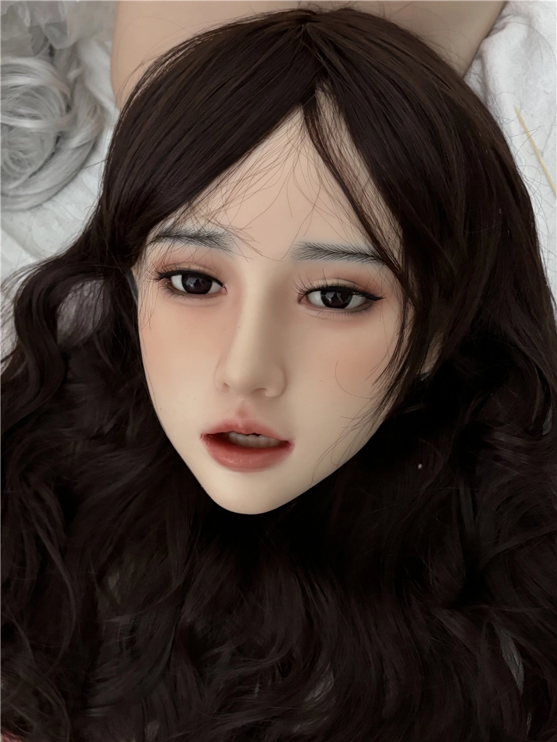 ROS Mouth Real Silicone Sex Doll Head LS06