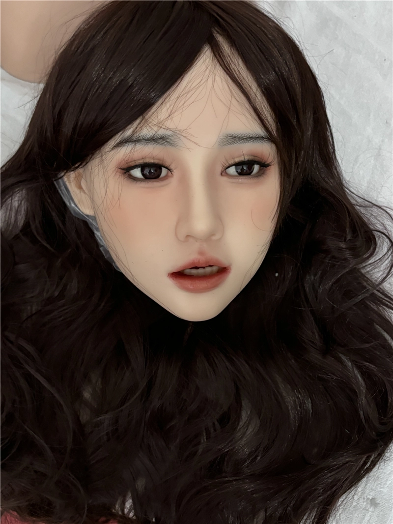 ROS Mouth Real Silicone Sex Doll Head LS06