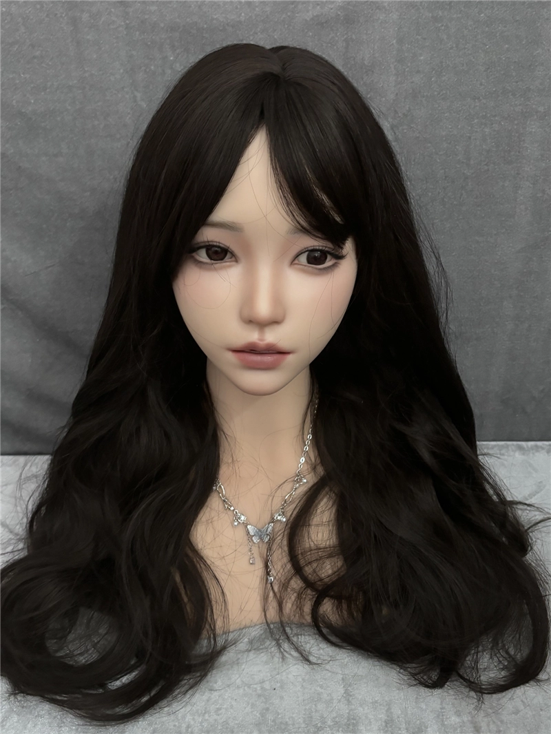 ROS Mouth Real Silicone Sex Doll Head LS08