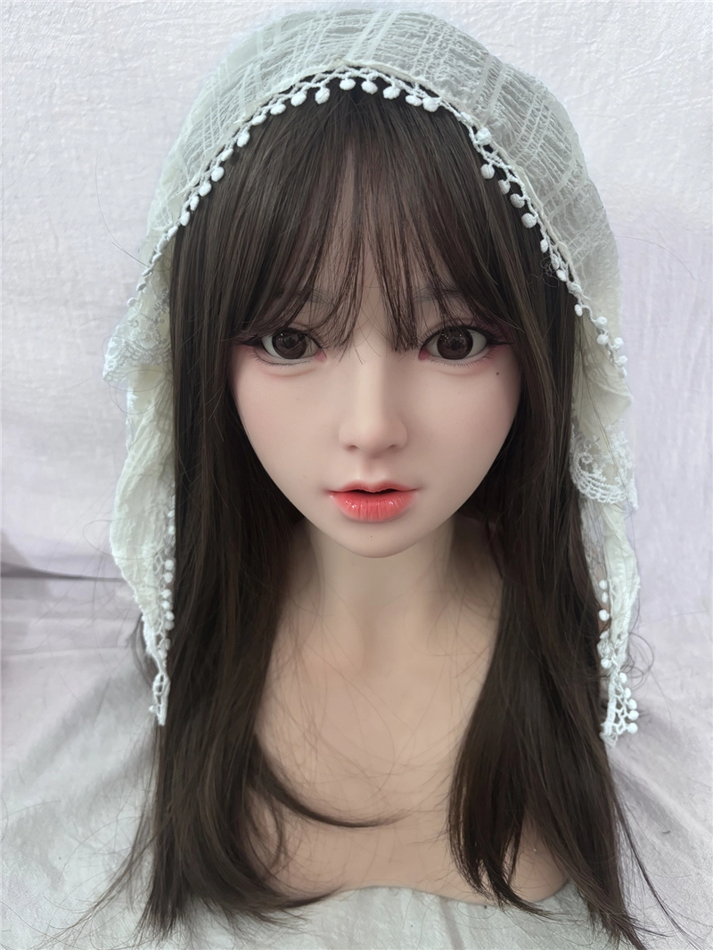 ROS Mouth Real Silicone Sex Doll Head LS09