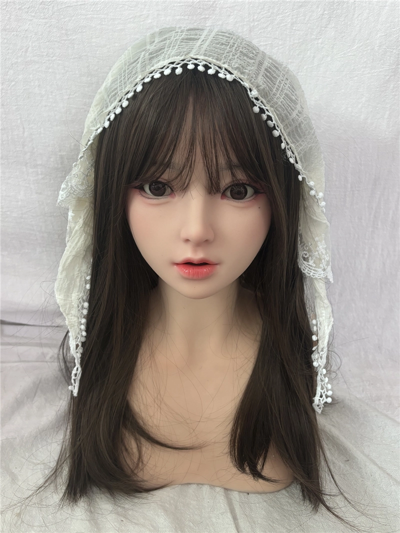 ROS Mouth Real Silicone Sex Doll Head LS09